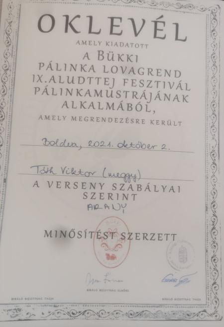 Berentei pálinka siker Boldván
