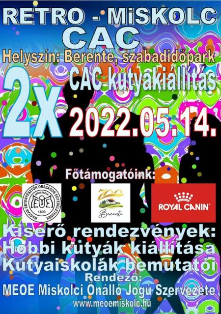 Kutyakiállítás és szépségverseny Berentén május 14-én a Szabadidőparkban