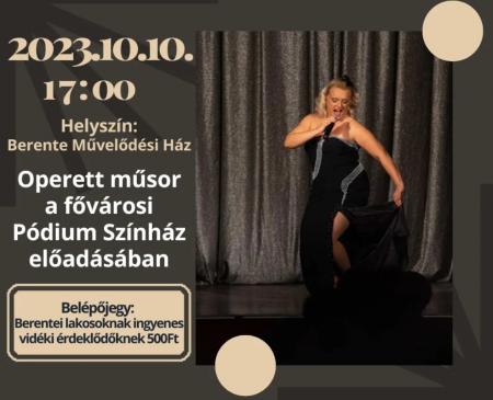 Operett műsor