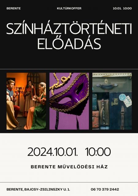 Színháztörténeti előadás