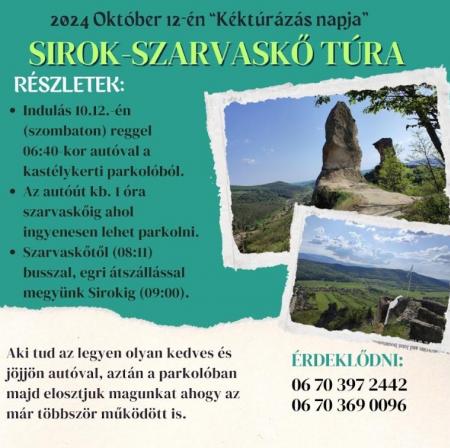 Sirok - Szarvaskő Túra