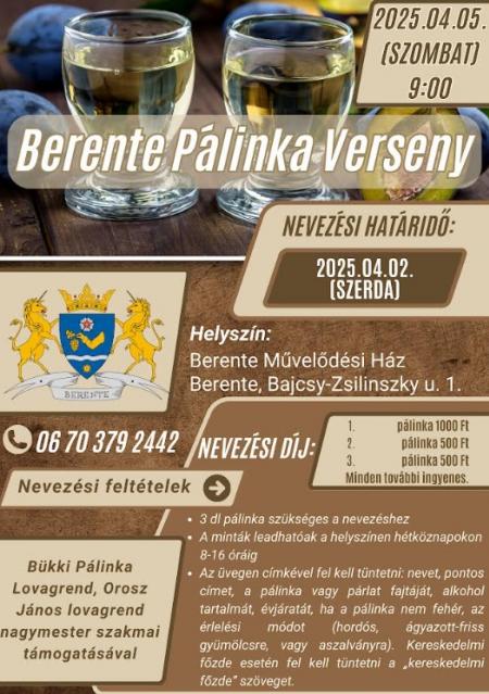 Pálinka Verseny