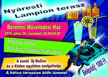 Nyáresti Lampion terasz