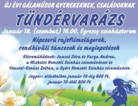 Belépő jegyek igényelhetők a Tündérvarázs cimű családi előadásra