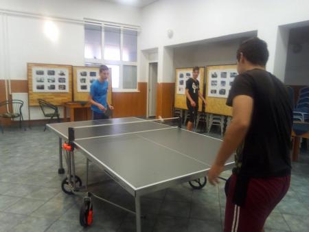 Ping-pong asztallal bővült a művelődési ház