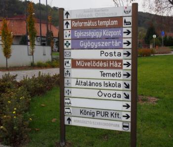 Tájékoztató tábla