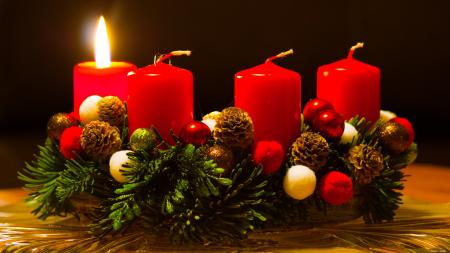 I. Adventi gyertyagyújtás